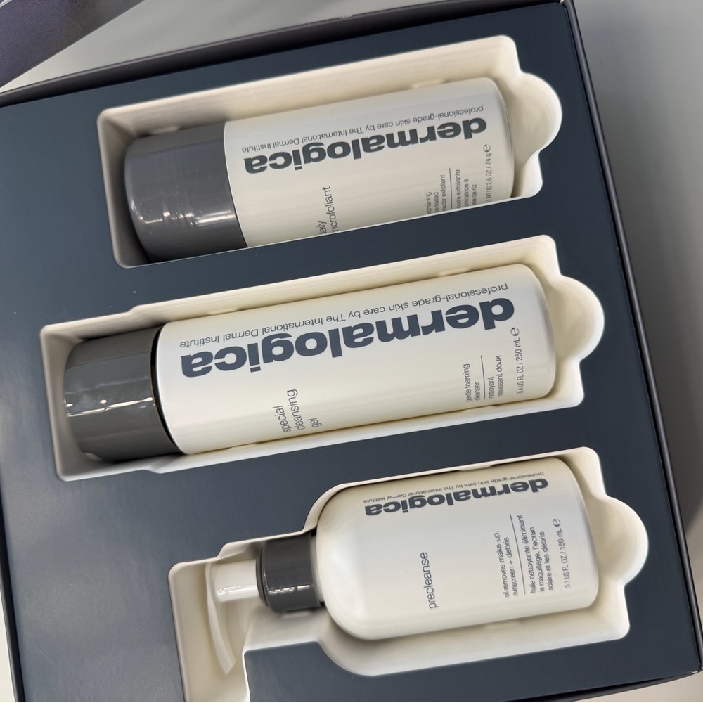 Dermalogica Let It Glow Skincare Trio - White and Black Packaging - Picture 2 of 6